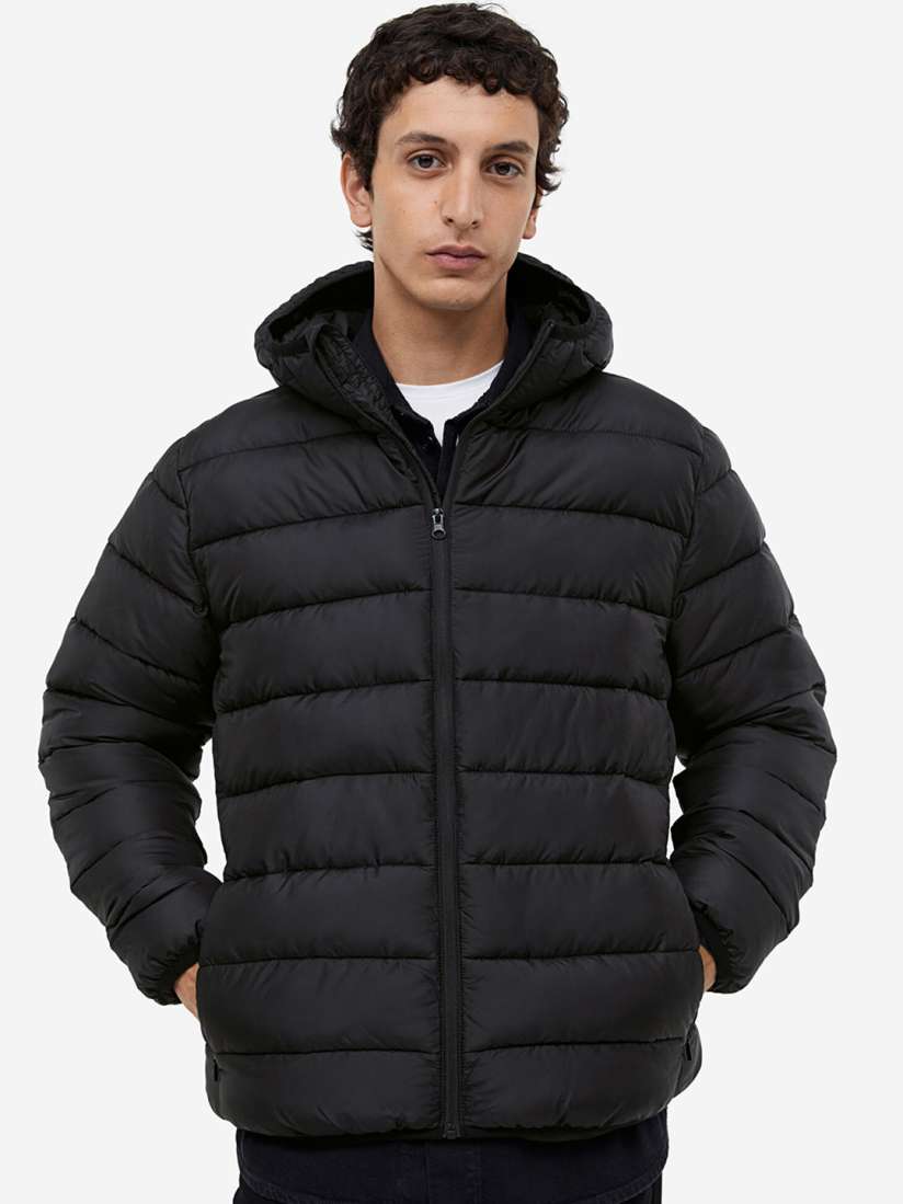 Buy H M Lightweight Puffer Jacket Jackets for Men 24398758 Myntra