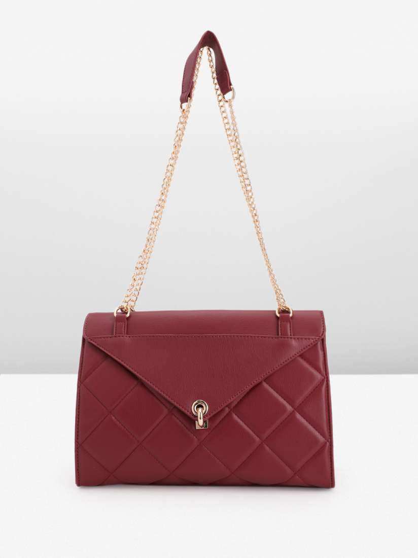 Buy bebe Women Quilted Shoulder Bag Handbags for Women 24399704 Myntra