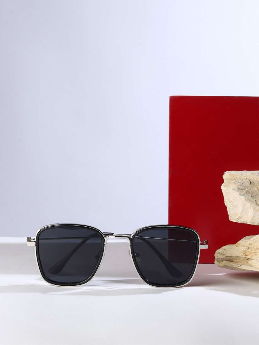 Buy Mast Harbour Men UV Protected Lens Square Sunglasses Sunglasses for Men 24401064 Myntra