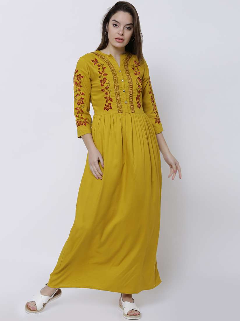 Tokyo talkies maxi dresses on myntra outlet