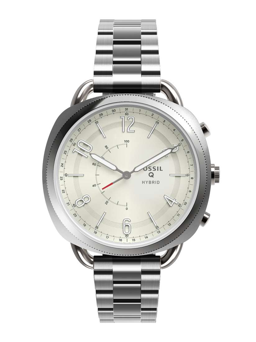 Buy Fossil Women Silver Toned Hybrid Smart Watch FTW1202 Smart Watches for Women 2440955 Myntra