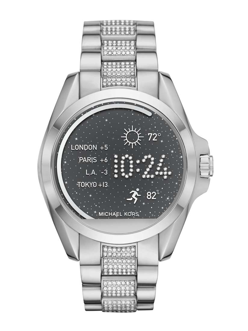 Buy Michael Kors Women Silver Toned Hybrid Smart Watch MKT5000 Smart Watches for Women 2440964 Myntra