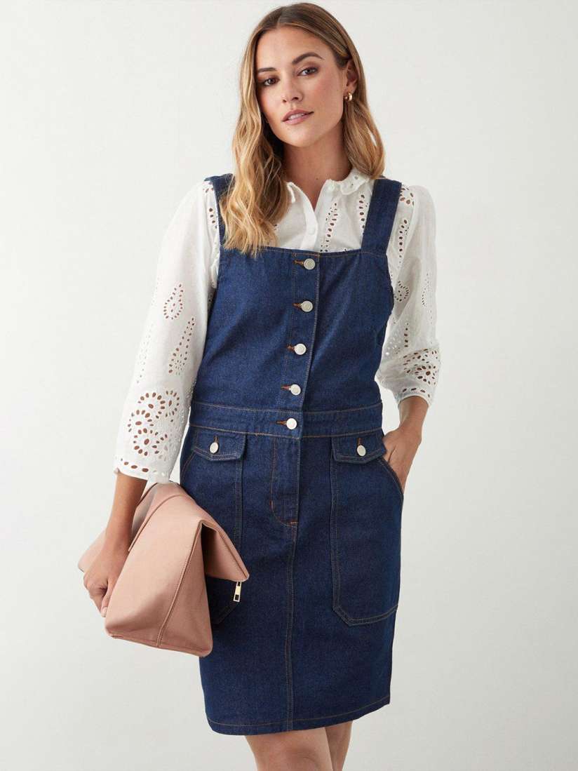 Pinafore dress myntra clearance