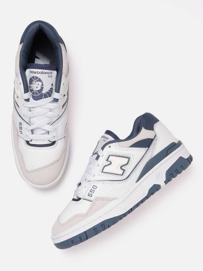Buy New Balance BB550 WHITE Men Casual Shoes Casual Shoes for Men 24418366 Myntra