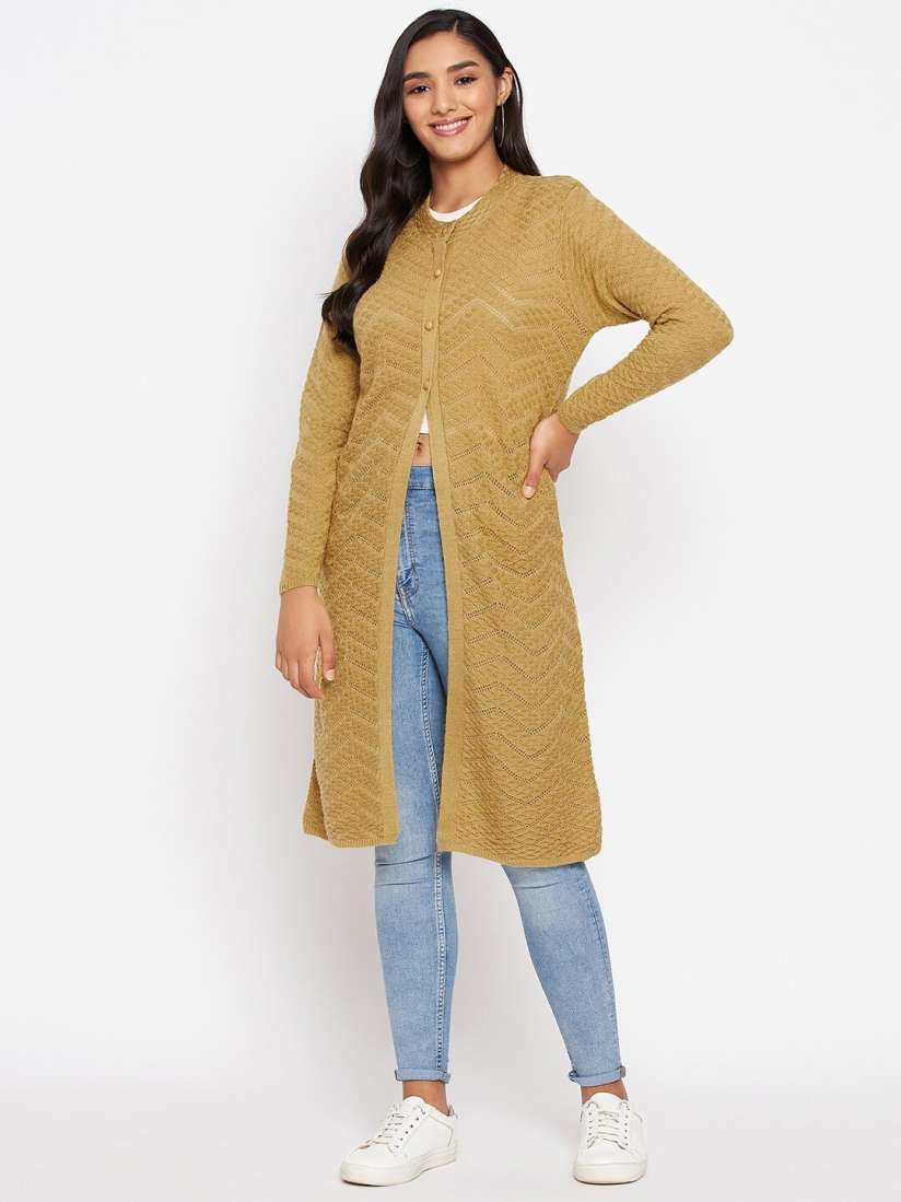 Myntra long cardigan 2025