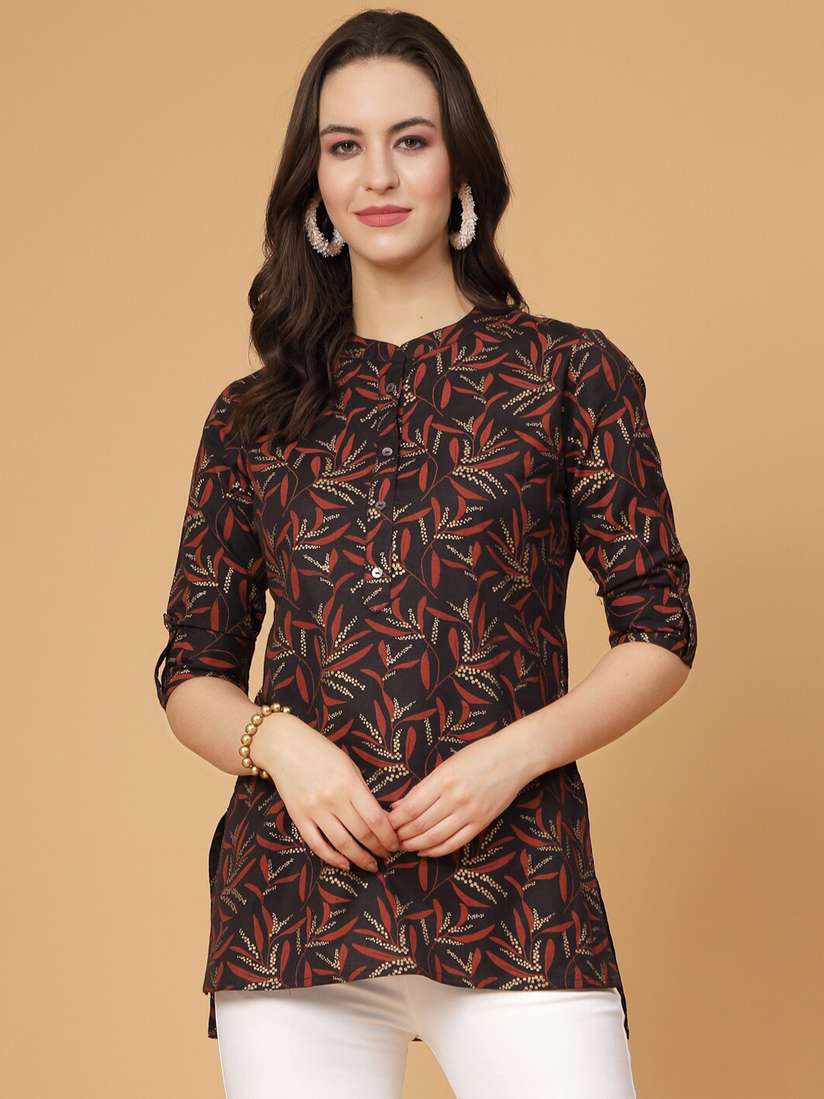 kurti tops myntra