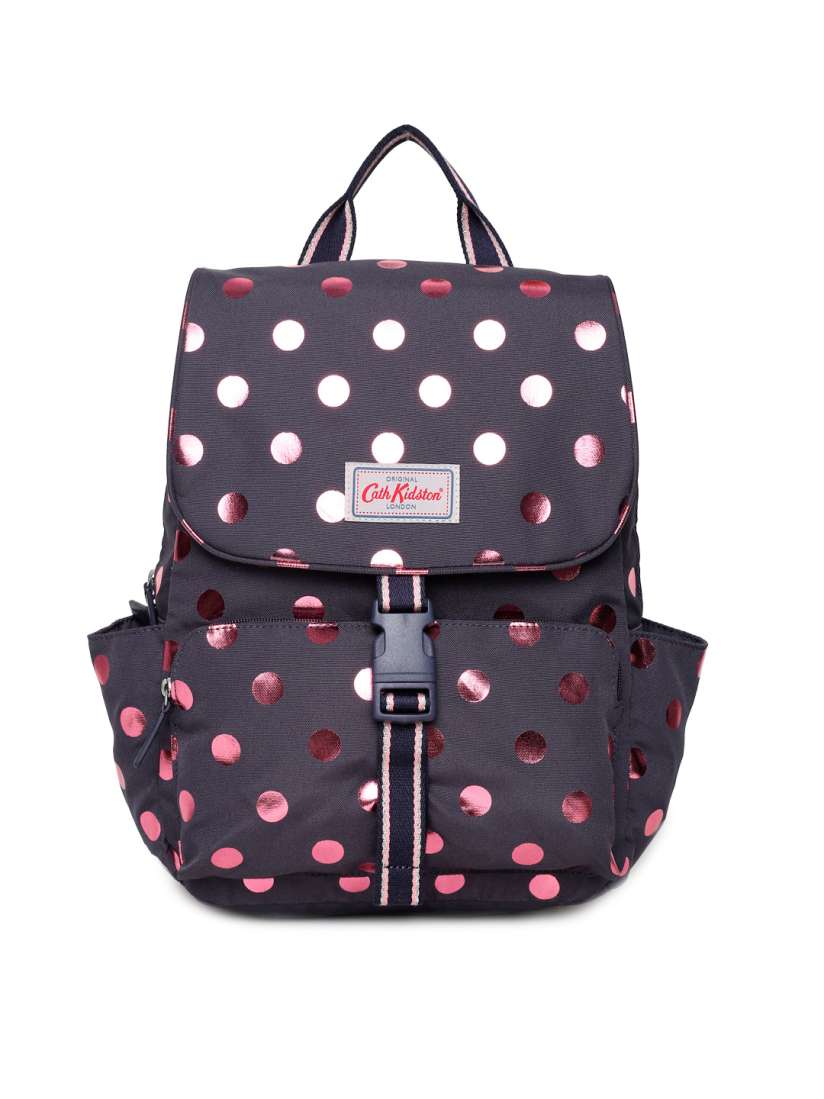 Cath kidston button spot buckle backpack online