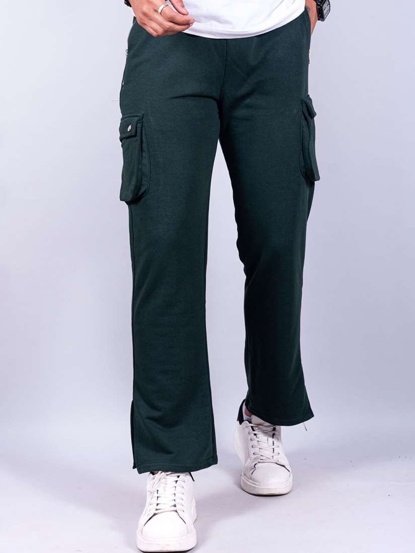 Buy Tistabene Men Cotton Boot Cut Straight Cargo Track Pants Track Pants for Men 24434170 Myntra