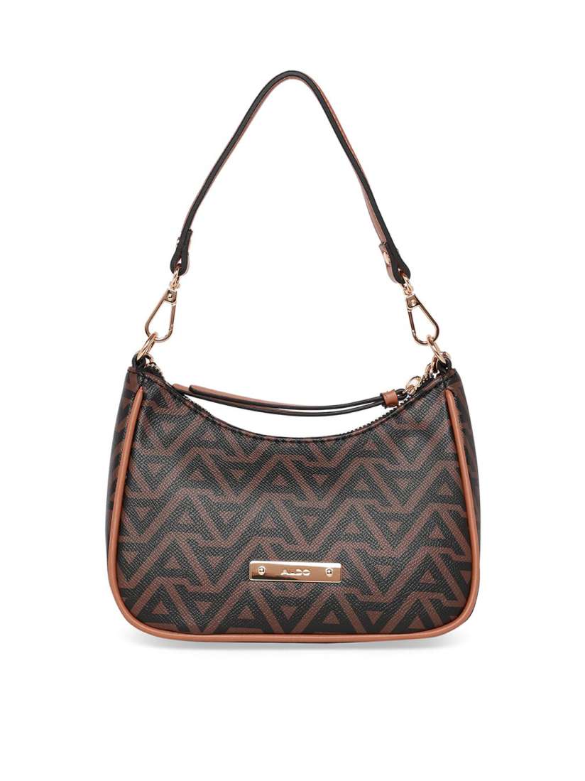 Buy ALDO Geometric Printed Structured Shoulder Bags Handbags for Women 24437784 Myntra