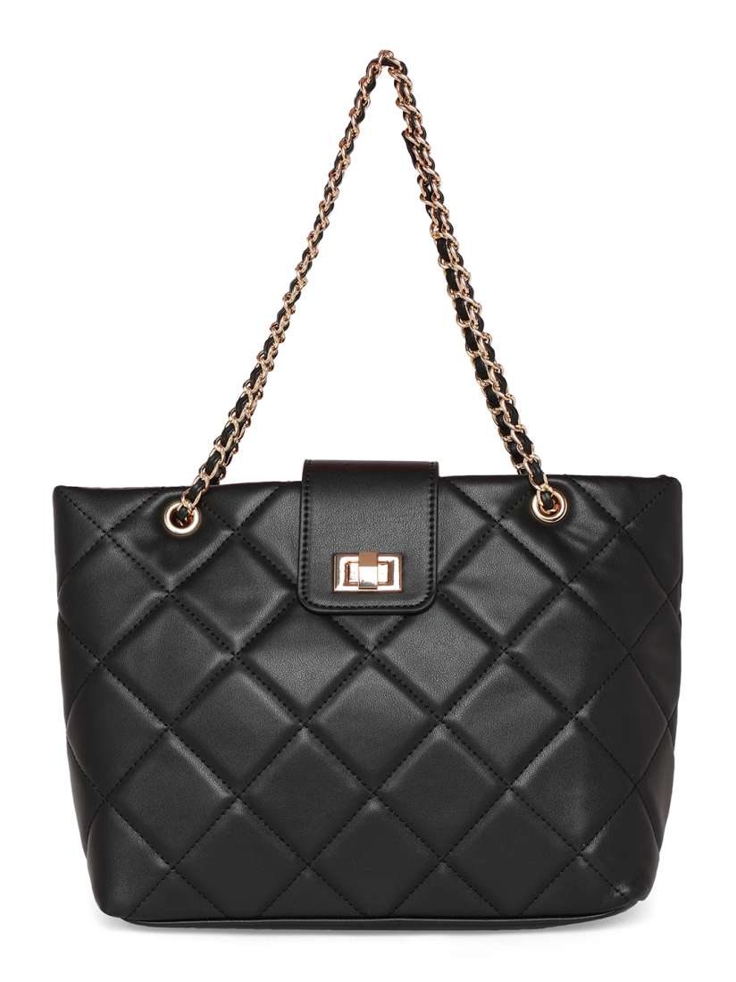 Buy ALDO Quilted Structured Shoulder Bag Handbags for Women 24437794 Myntra
