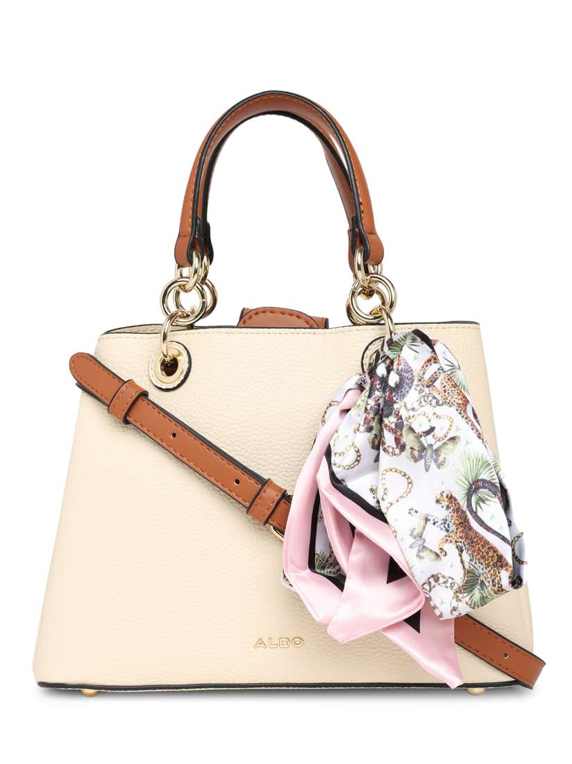 Buy ALDO Structured Handheld Bag With Scarf Handbags for Women 24437928 Myntra