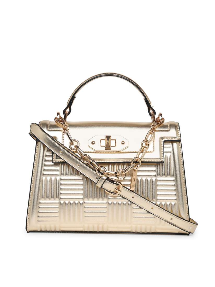 Aldo gold bag on sale