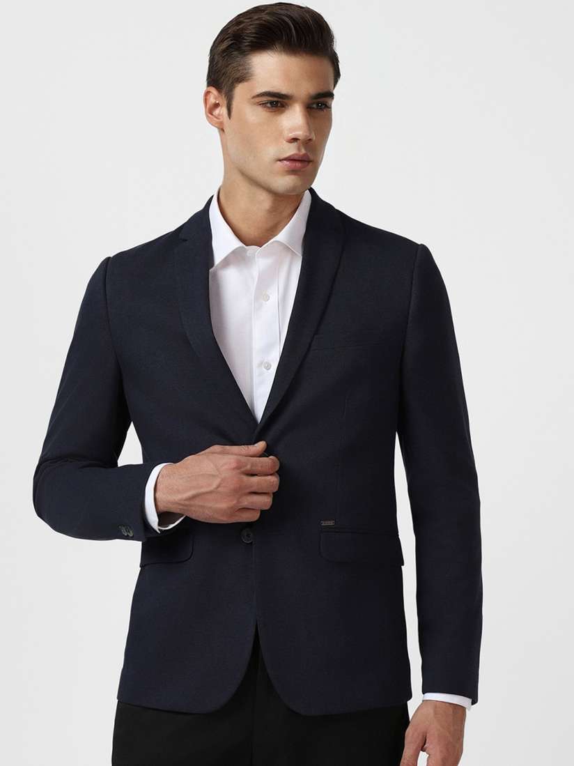 Van heusen blazer online shopping on sale