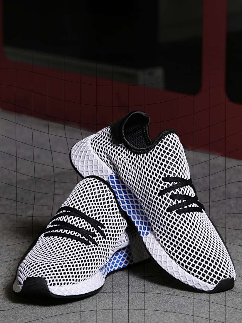 Buy ADIDAS Originals Men White Black Deerupt Runner Patterned Sneakers Casual Shoes for Men 2444362 Myntra