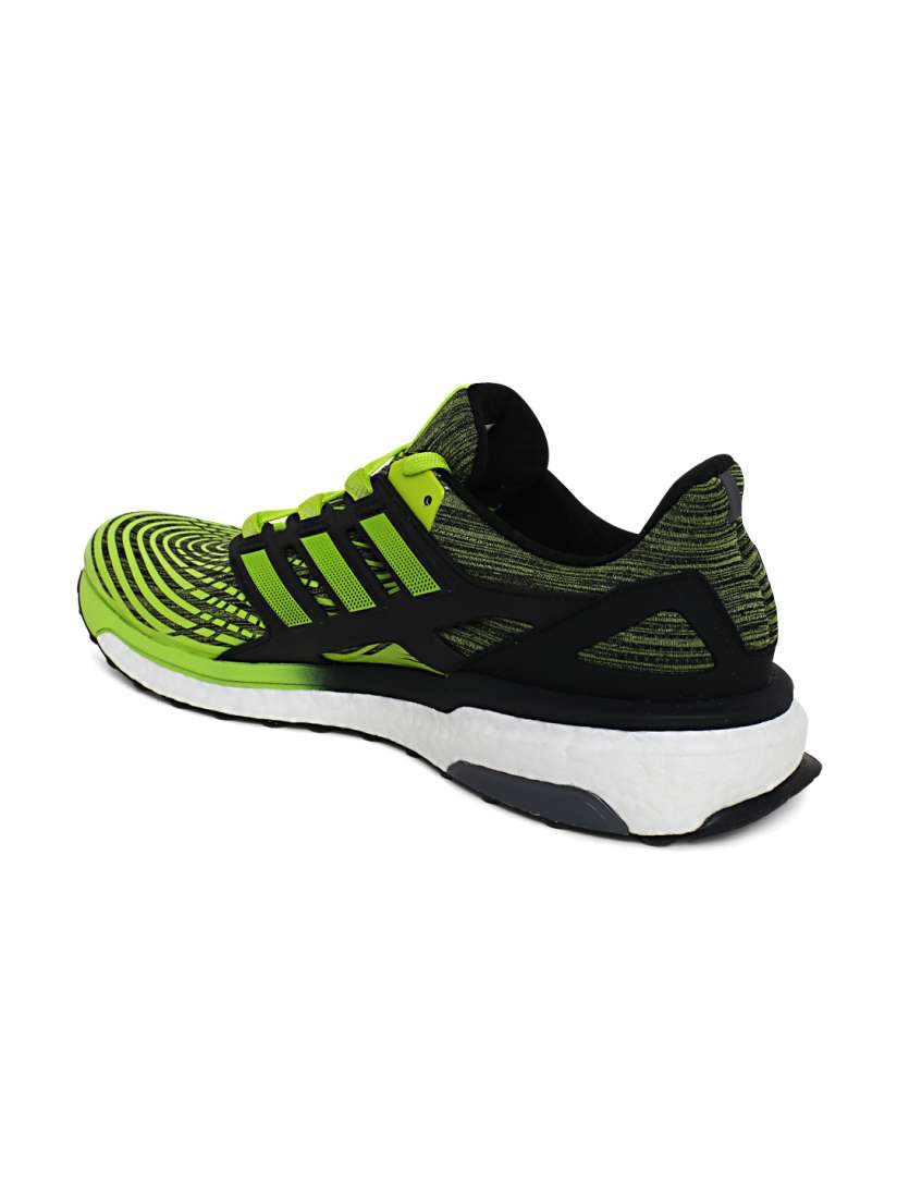 Buy ADIDAS Men Black Neon Green Energy Boost Running Shoes Sports Shoes for Men 2444393 Myntra