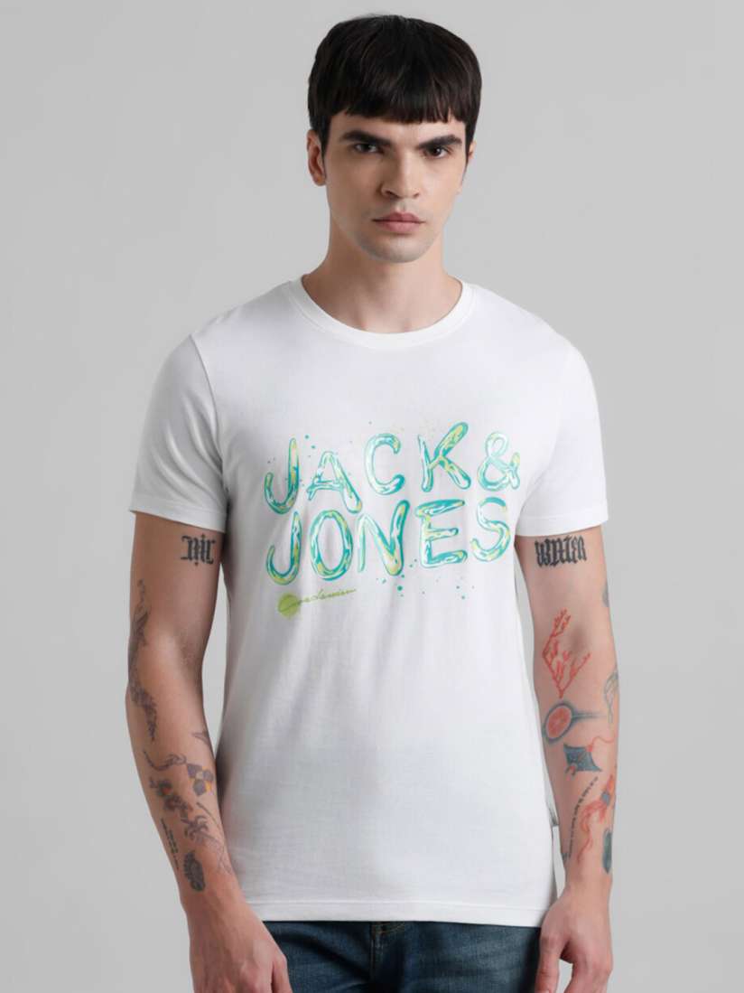 Jack and jones t shirt myntra online