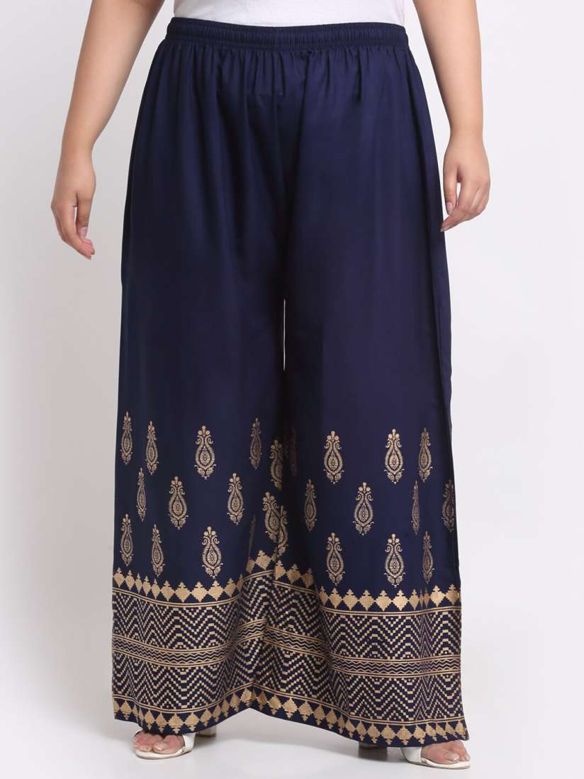 Printed palazzo pants myntra outlet