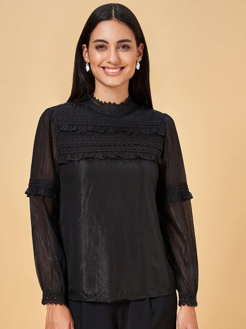 Turtle neck tops myntra discount