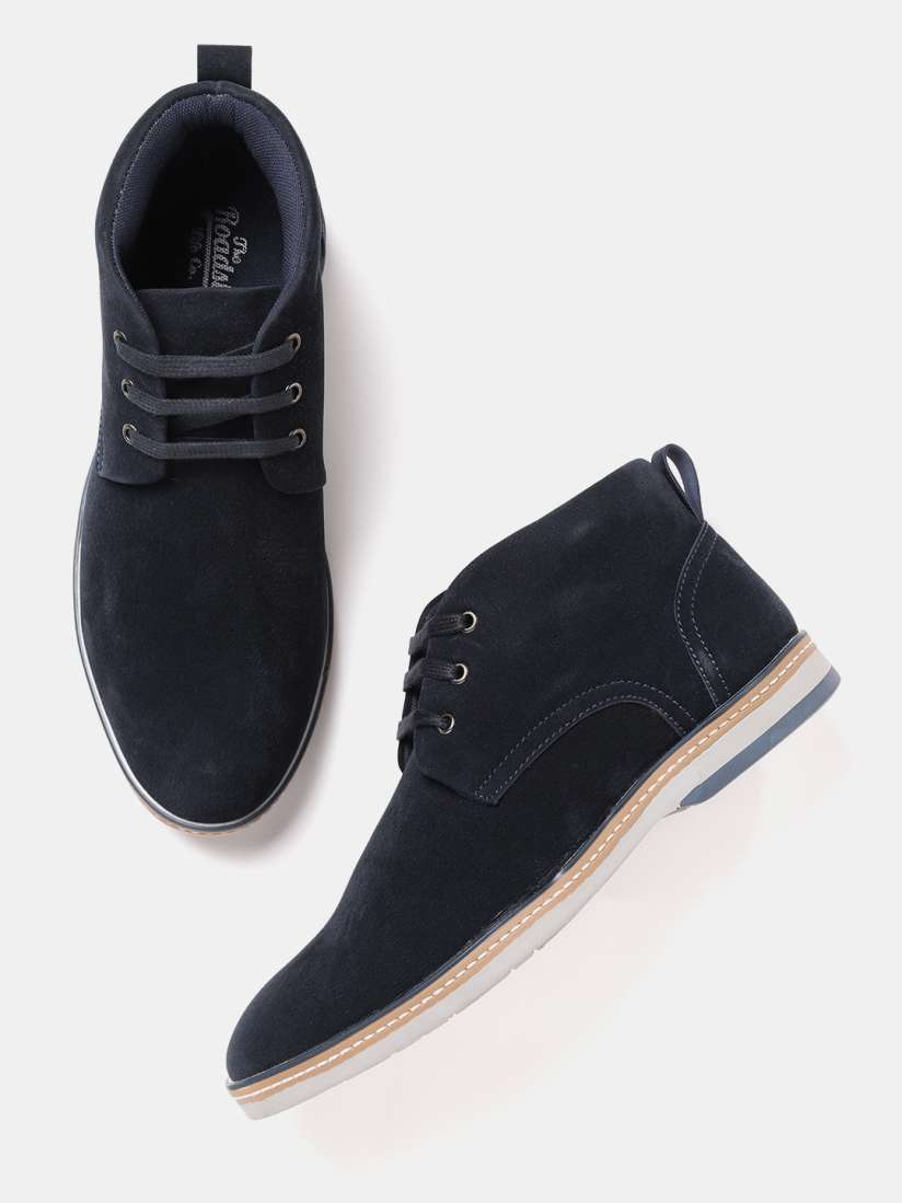Roadster navy blue boots top