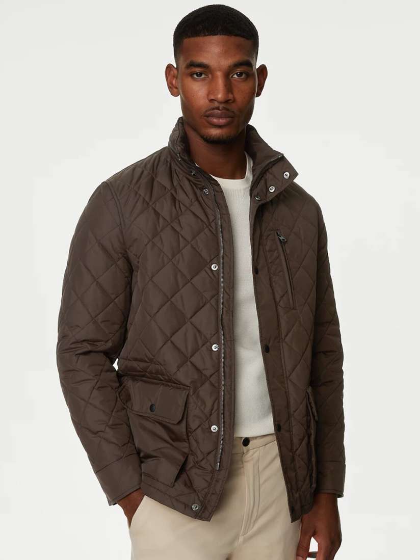 Buy Marks Spencer Puffer Jacket with Patchwork Jackets for Men 24451046 Myntra