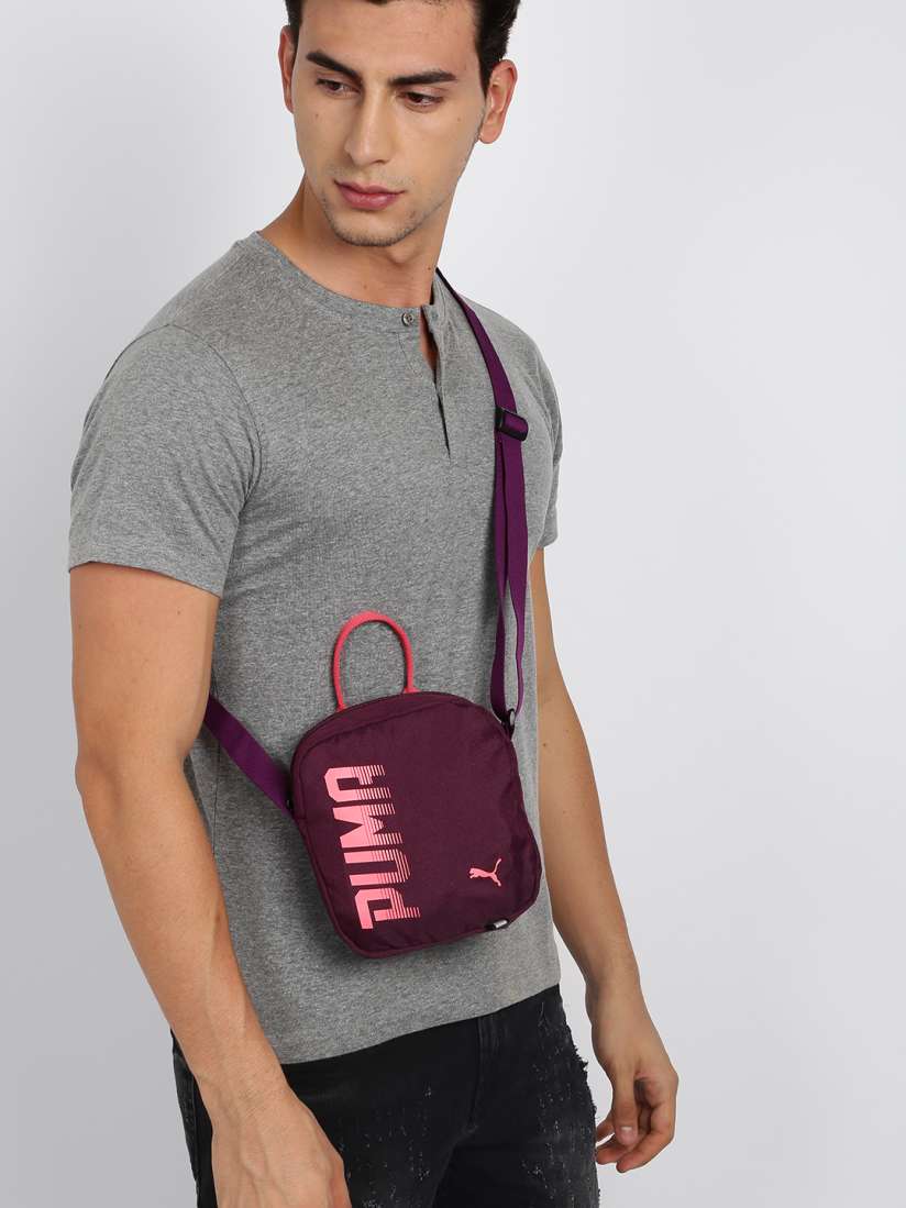 Buy Puma Unisex Purple Pioneer Portable Messenger Bag Messenger Bag for Unisex 2445164 Myntra