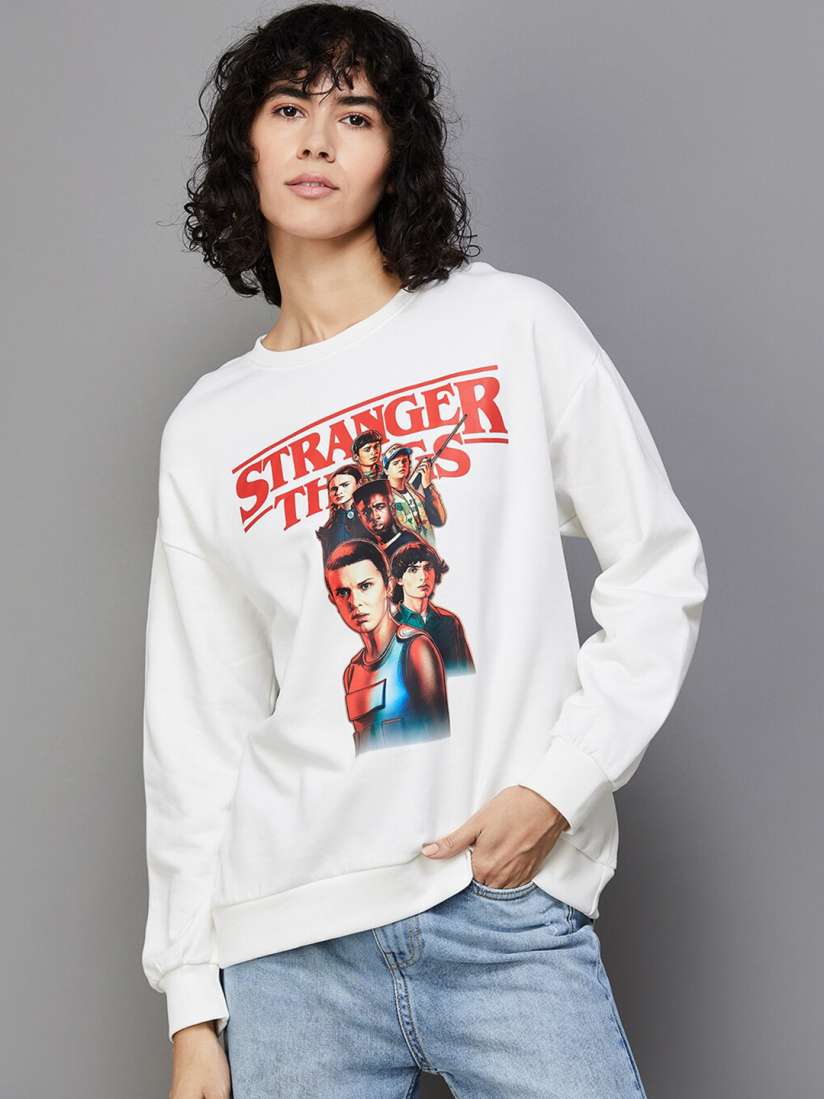Stranger things sweatshirt for girls on sale