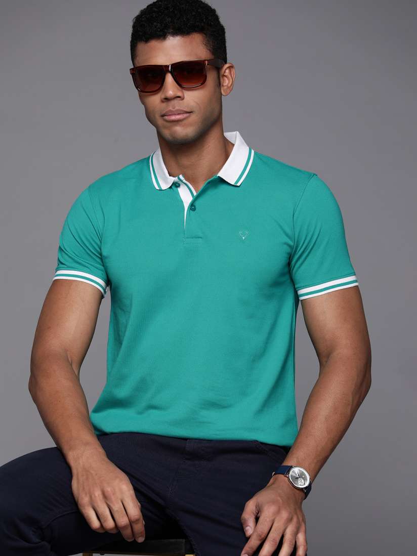 Allen solly men's polo clearance