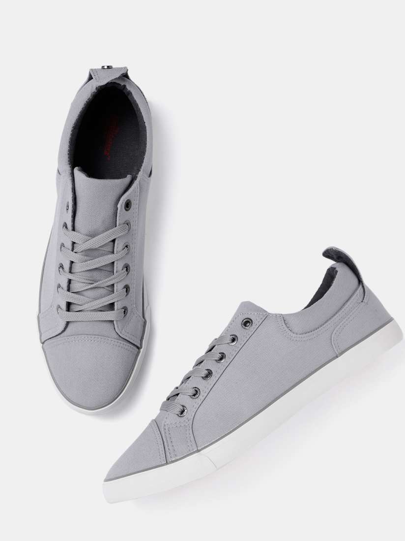 Buy Roadster Men Grey Sneakers Casual Shoes for Men 2446569 Myntra