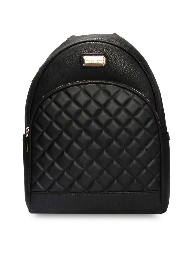 Buy Jones New York Women Black Textured Backpack Backpacks for Women 2446661 Myntra