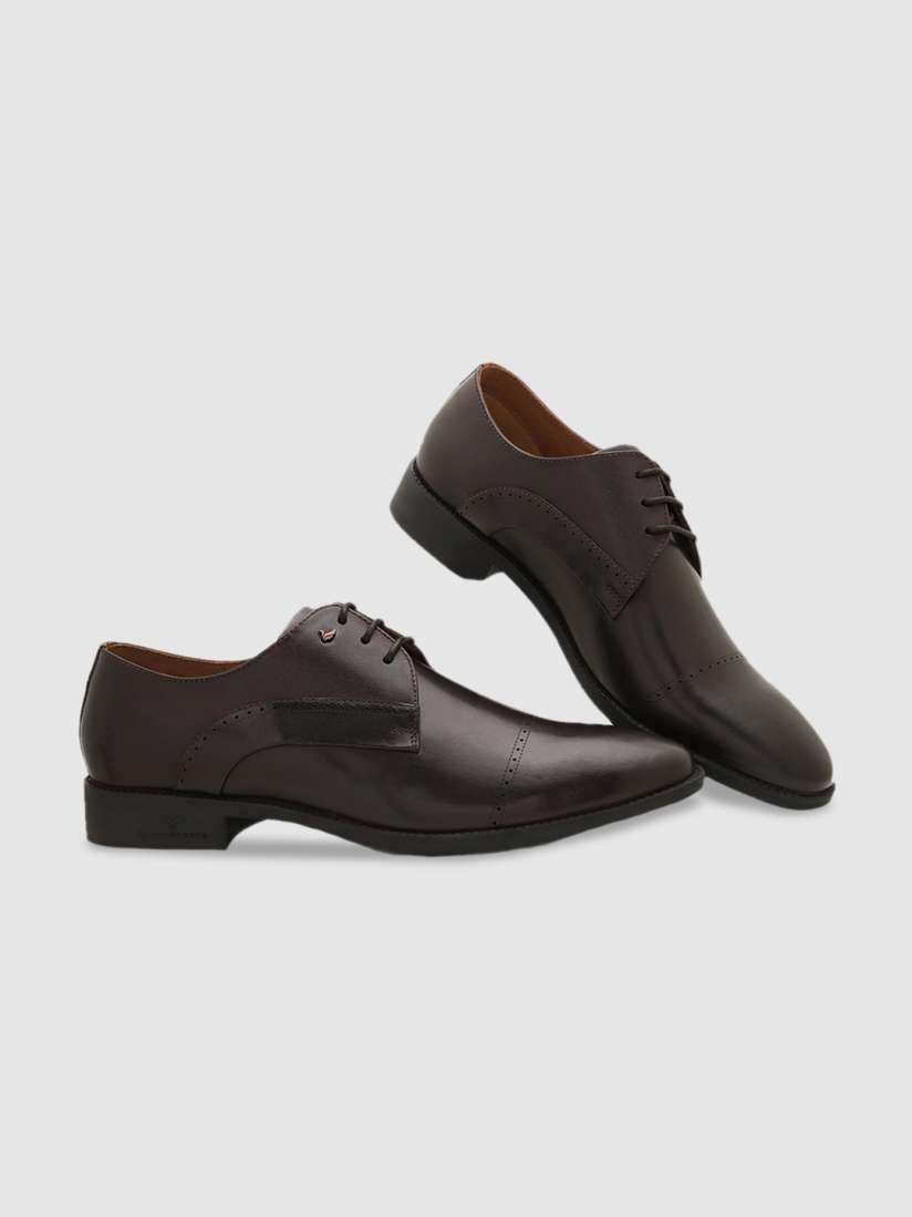 Buy Blackberrys Men Perforated Leather Formal Derbys Formal Shoes for Men 24466874 Myntra