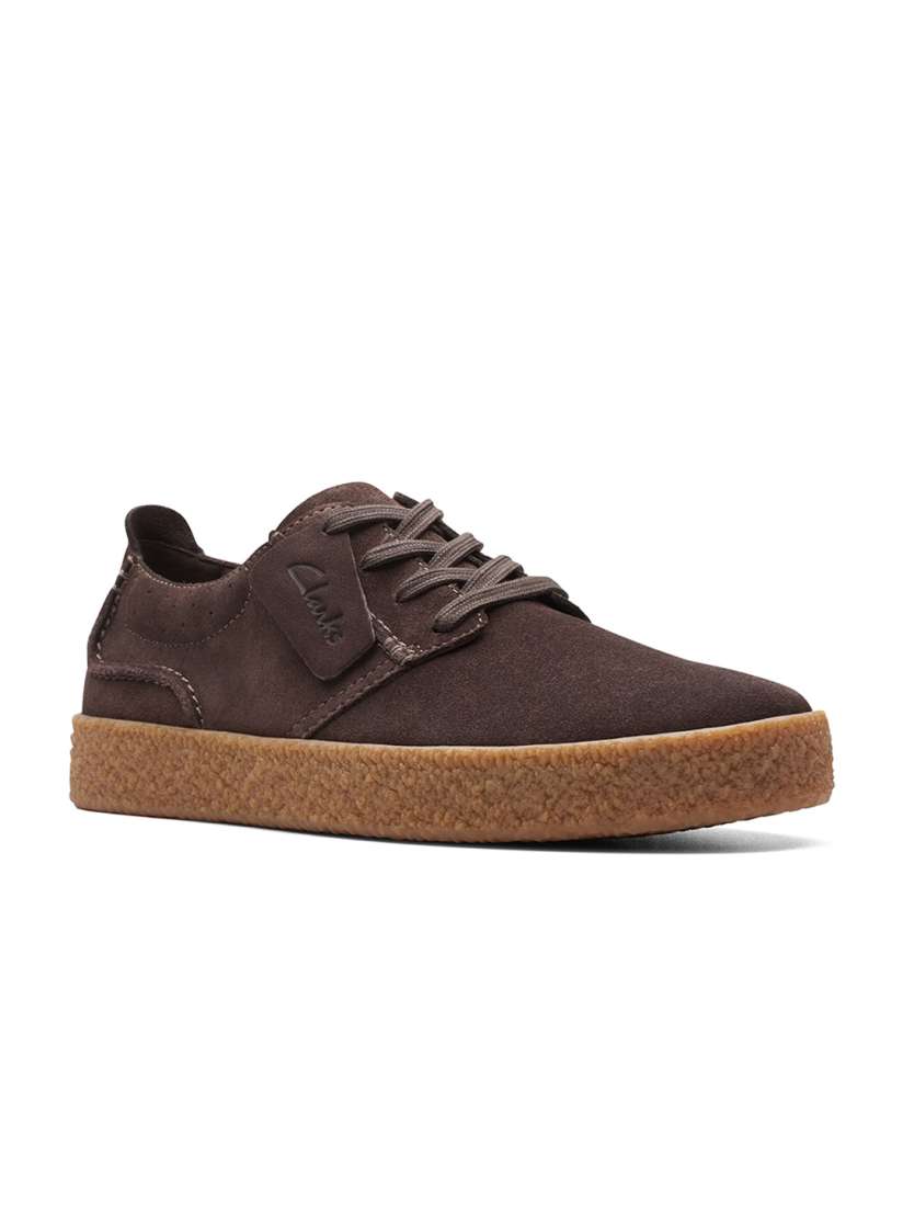Buy Clarks Men Colourblocked Suede Sneakers Casual Shoes for Men 24483138 Myntra