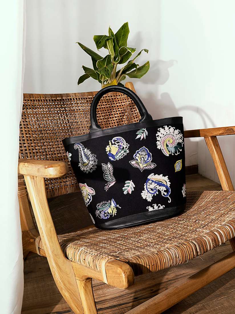 Accessorize embroidered bag hotsell