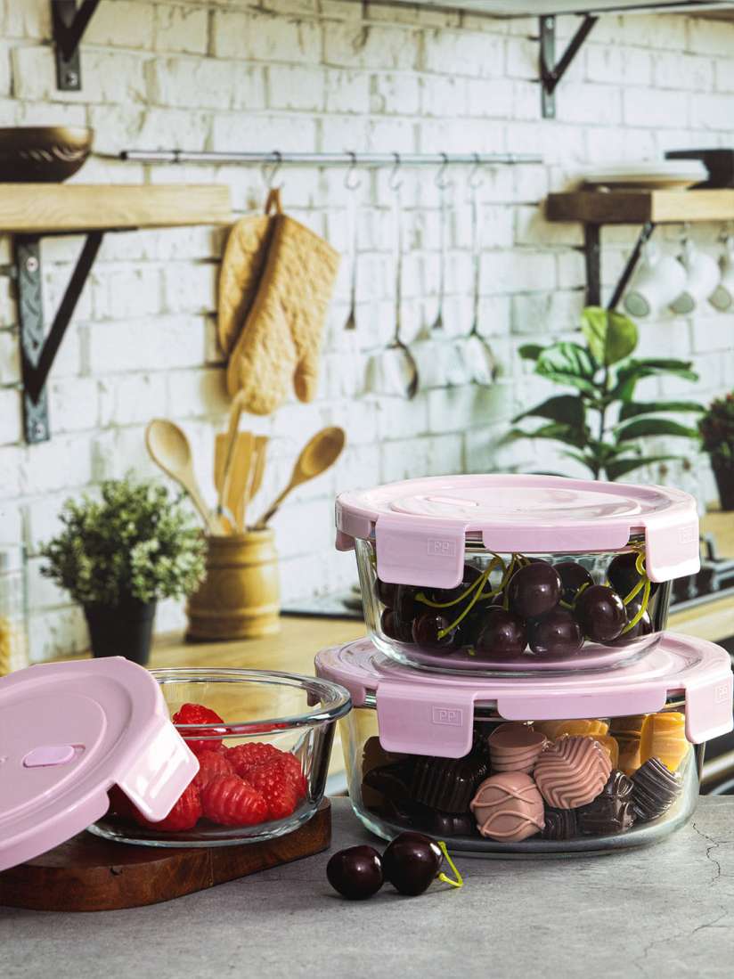 microwavable glass bowls with lids