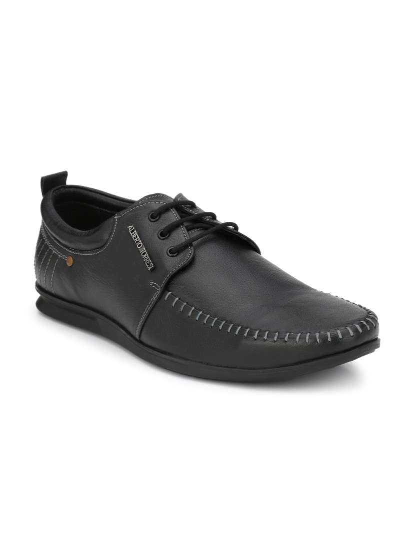 Buy Alberto Torresi Men Black Derby Shoes Formal Shoes for Men 2449716 Myntra