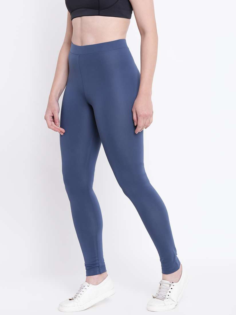 Adidas trefoil leggings blue new arrivals