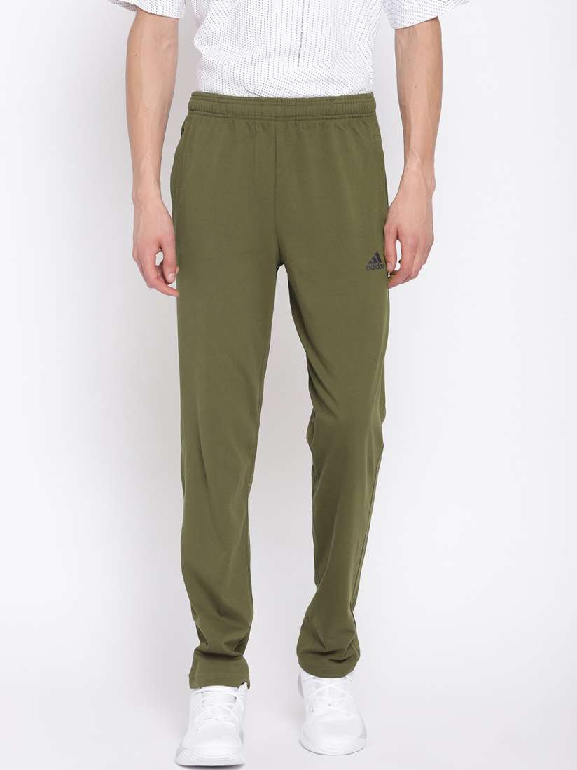Adidas olive green track pants best sale