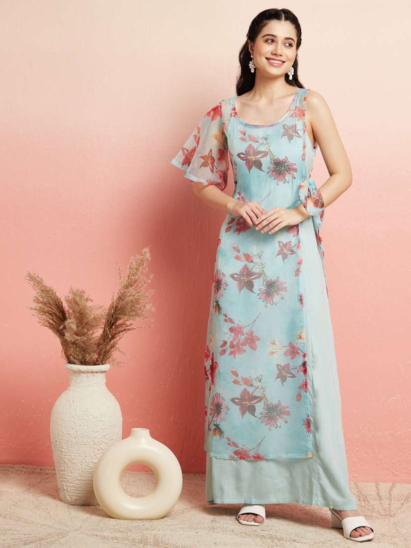 Aks maxi dress myntra 2025