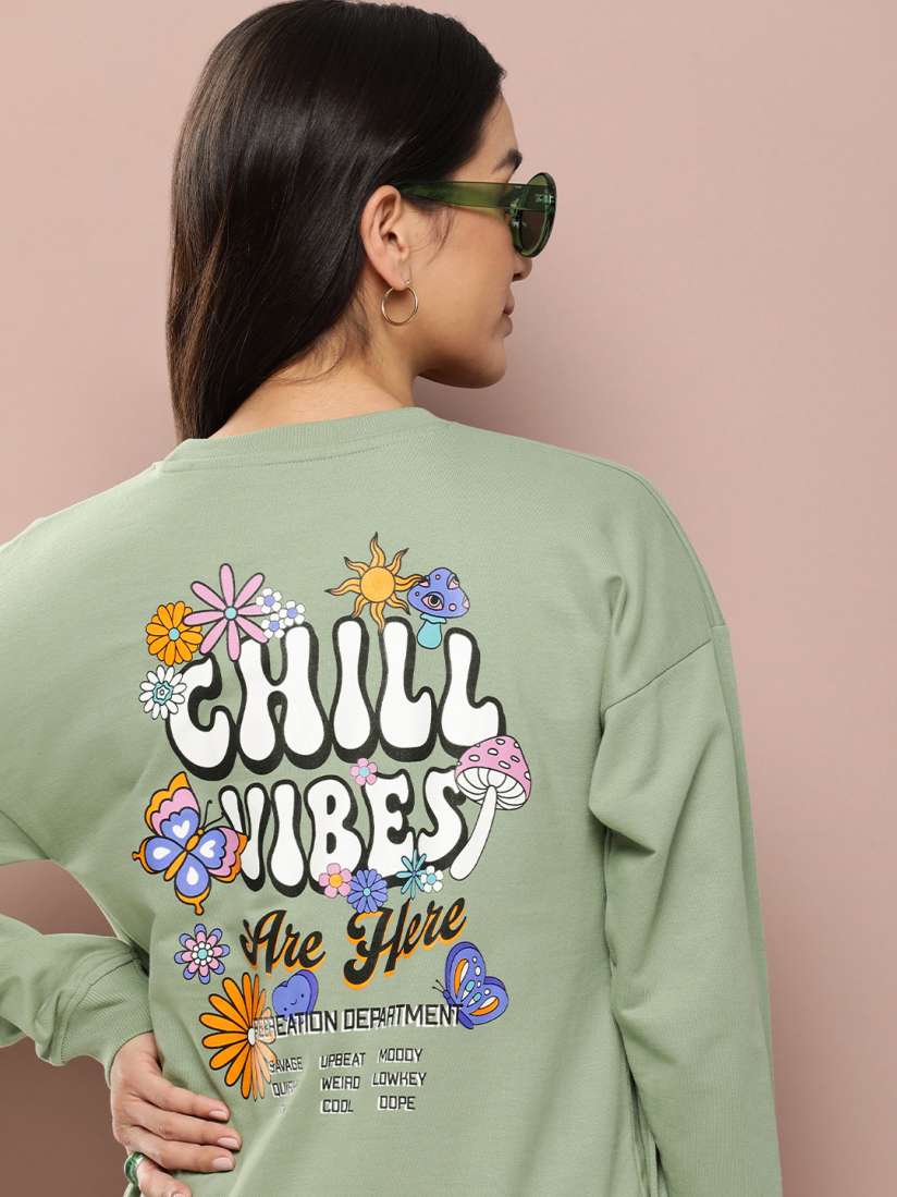 Buy Harvard Graphic Printed Pure Cotton Pullover Sweatshirt Sweatshirts for Women 24521040 Myntra