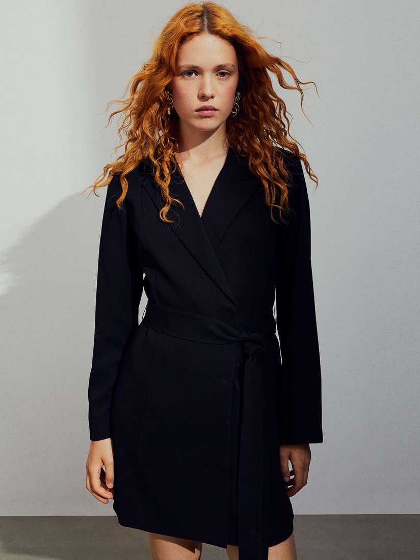 Buy H M Wrap Blazer Dresses Dresses for Women 24521312 Myntra