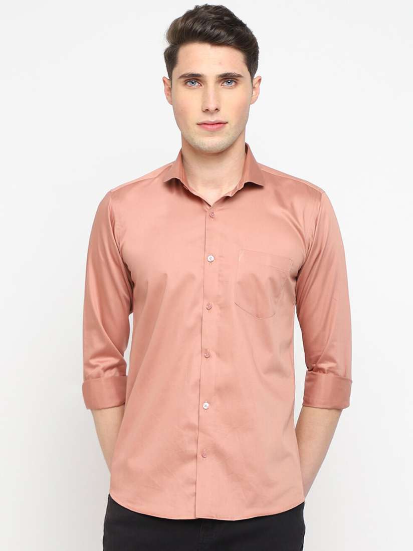Buy JADEBERRY Satin Classic Sheer Formal Shirt Shirts for Men 24522718 Myntra