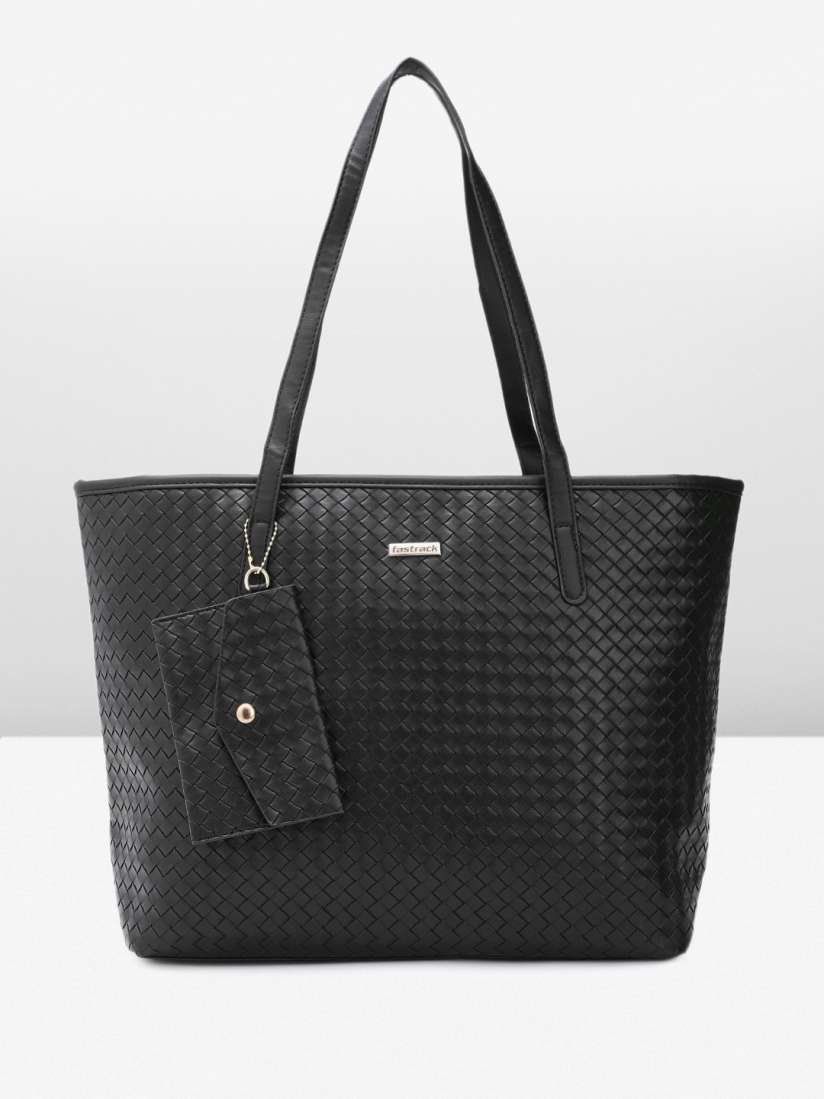 Buy Fastrack Textured Oversized Structured Shoulder Bag Handbags for Women 24525660 Myntra