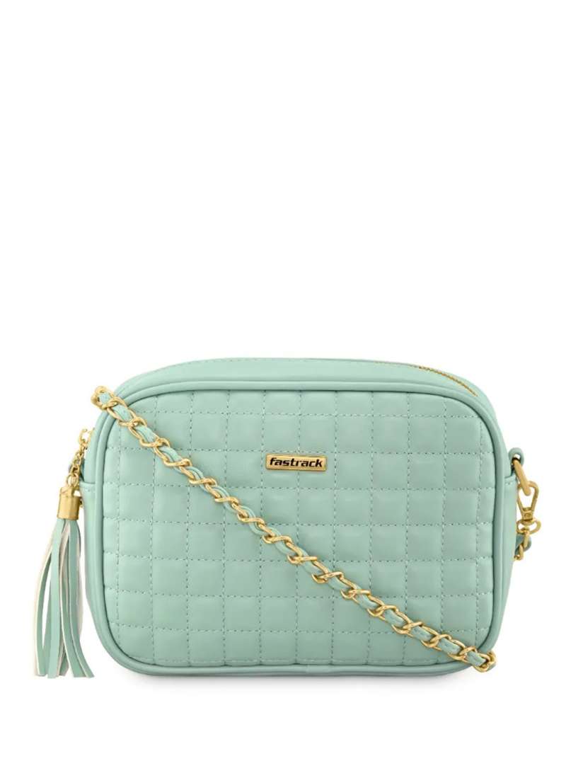 Buy Fastrack Quilted Structured Sling Bag Handbags for Women 24525710 Myntra