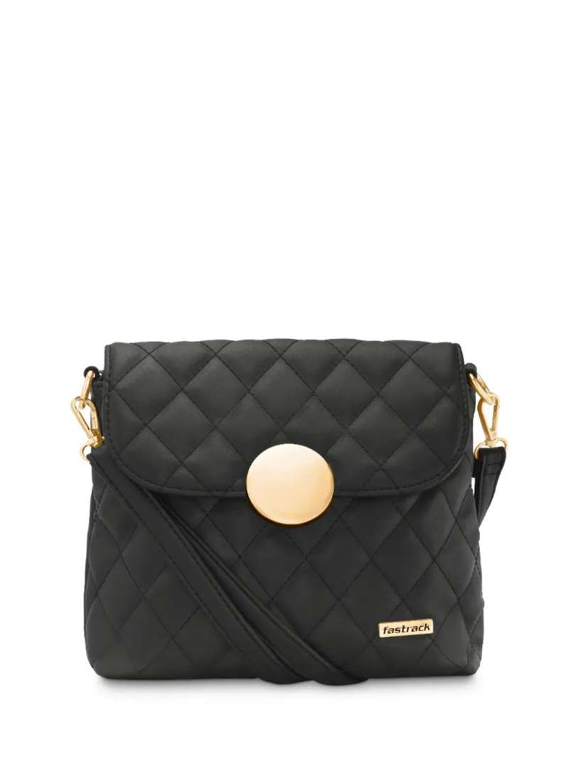 Buy Fastrack Quilted Structured Sling Bag Handbags for Women 24525762 Myntra