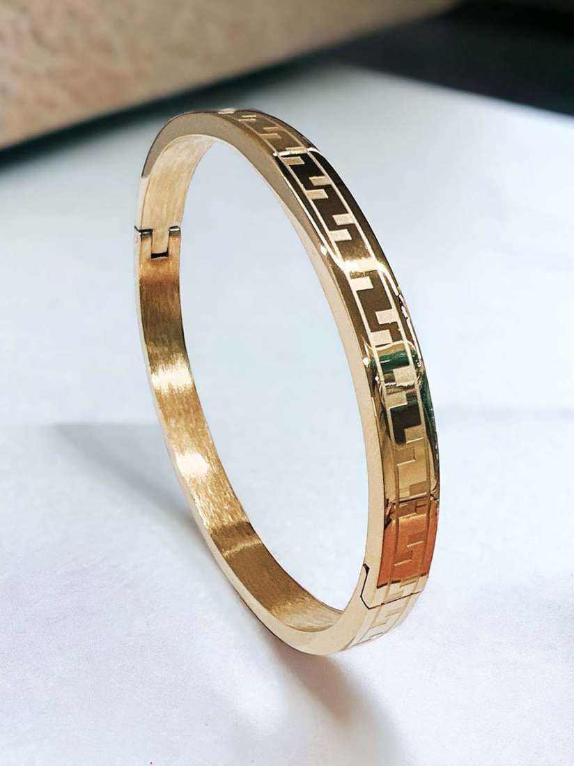 Gold plated kada for womens hotsell