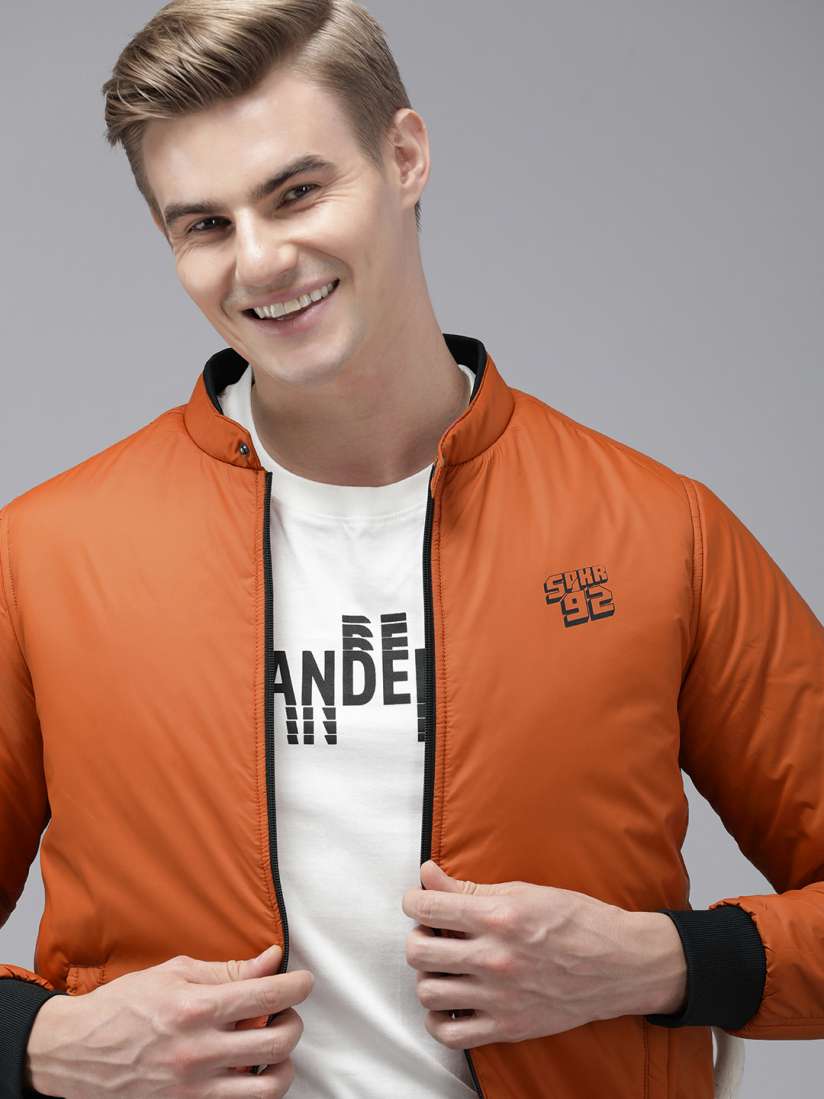 Buy SPYKAR Solid Lightweight Outdoor Bomber Jacket Jackets for Men 24527840 Myntra