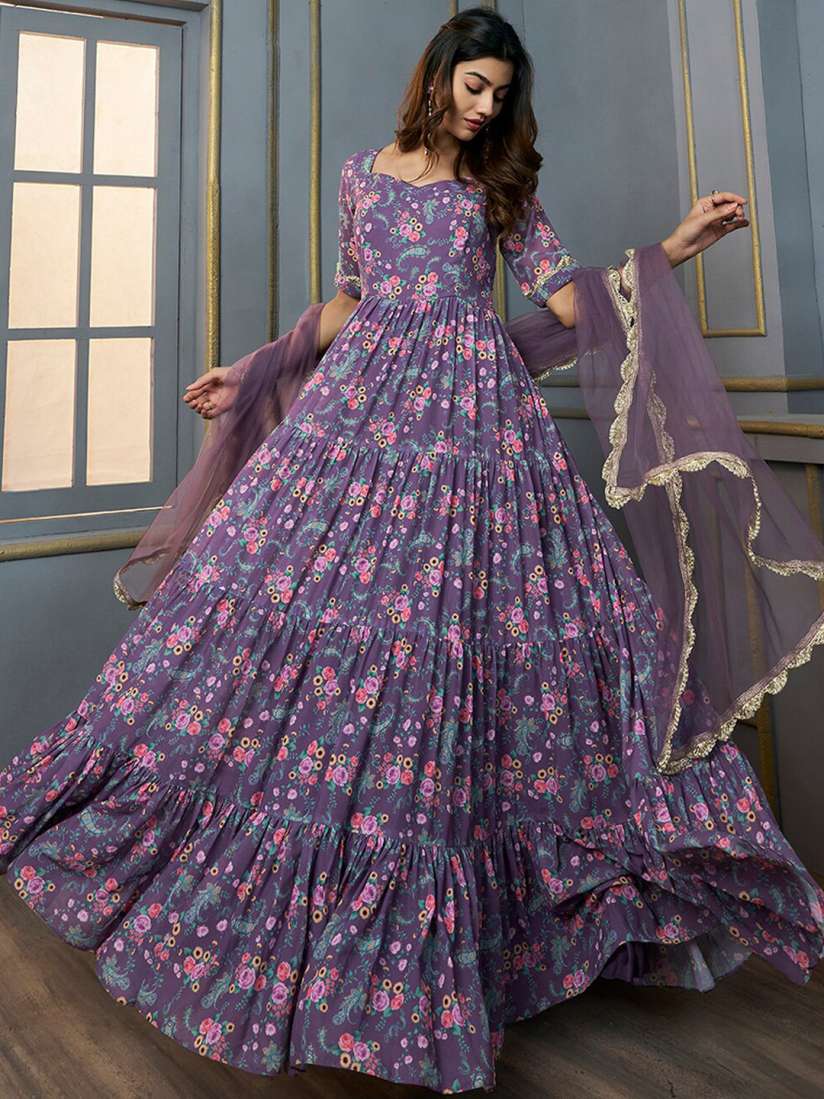 Inddus anarkali on sale