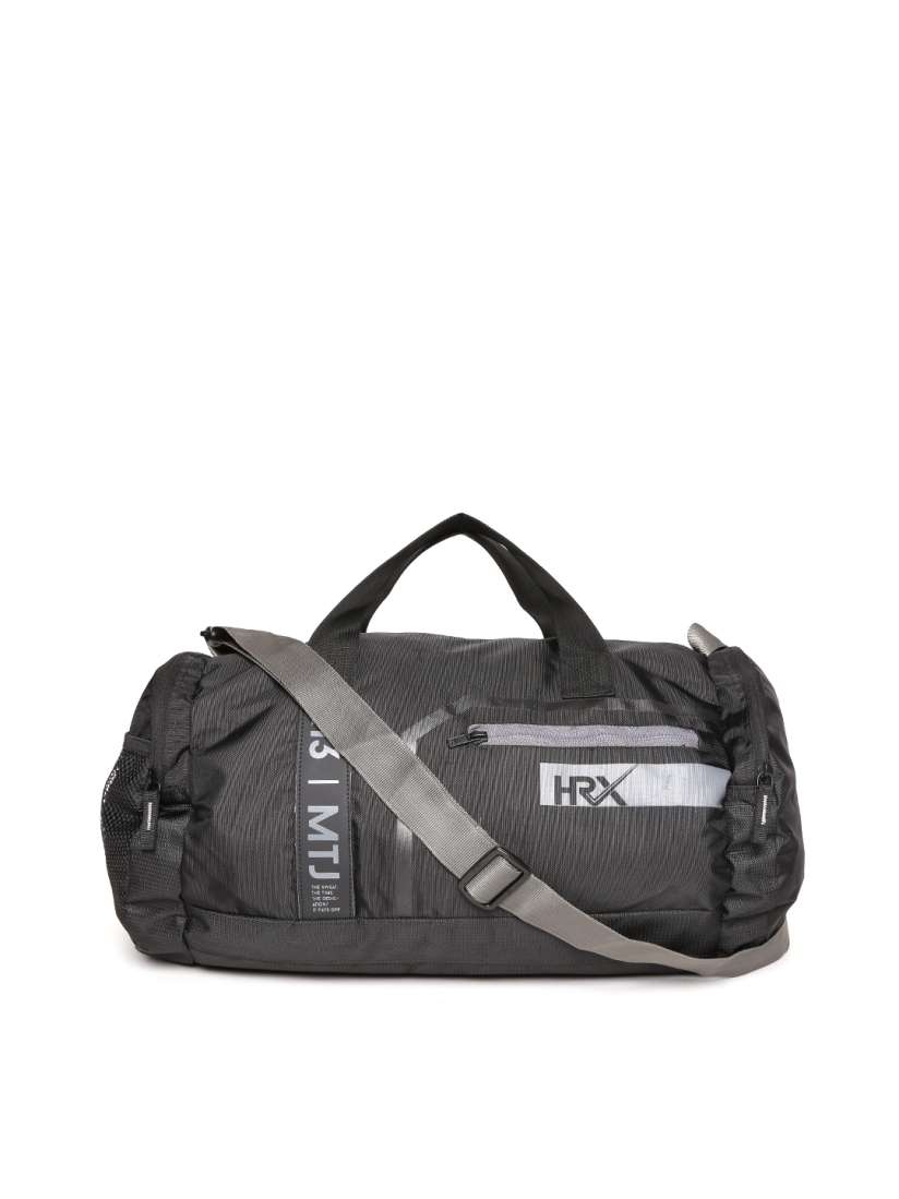 Buy HRX by Hrithik Roshan Unisex Black Solid Training Duffel Bag Duffel Bag for Unisex 2453353 Myntra