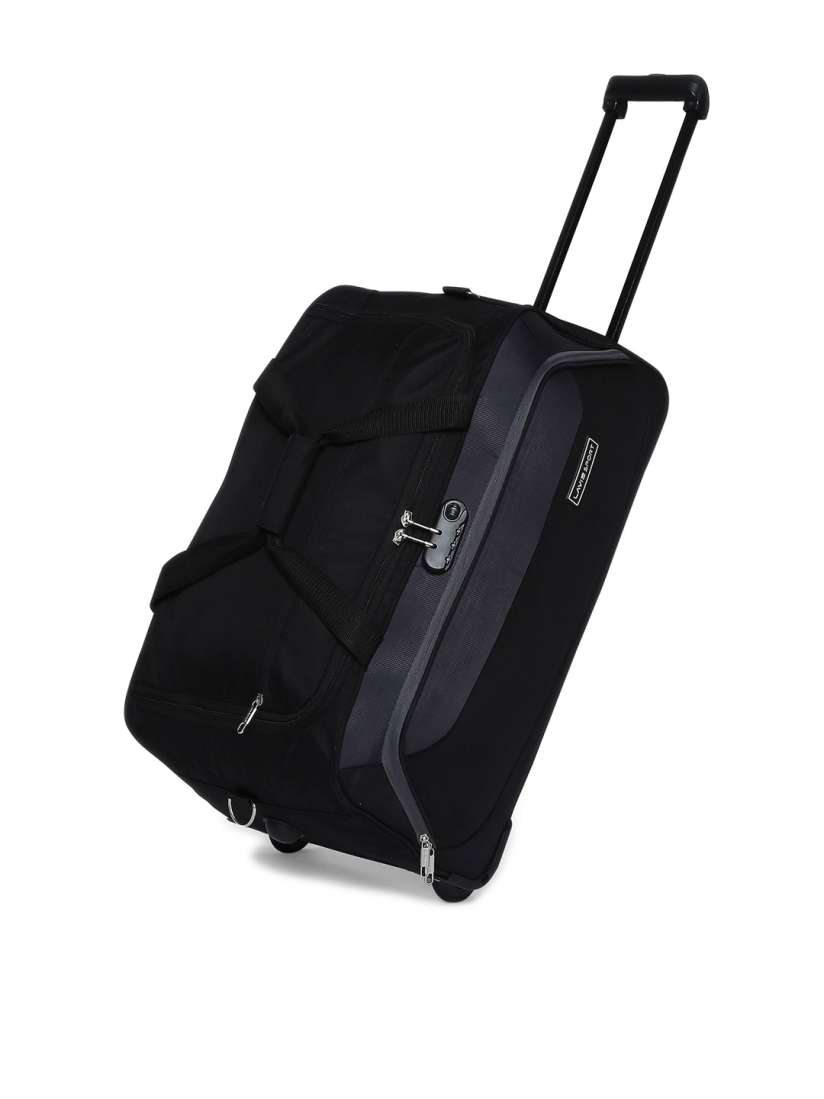 Buy LAVIE SPORT Anti Theft Sage Wheels Soft Sided Duffle Trolley Bag 65 cm Trolley Bag for Unisex 24535182 Myntra