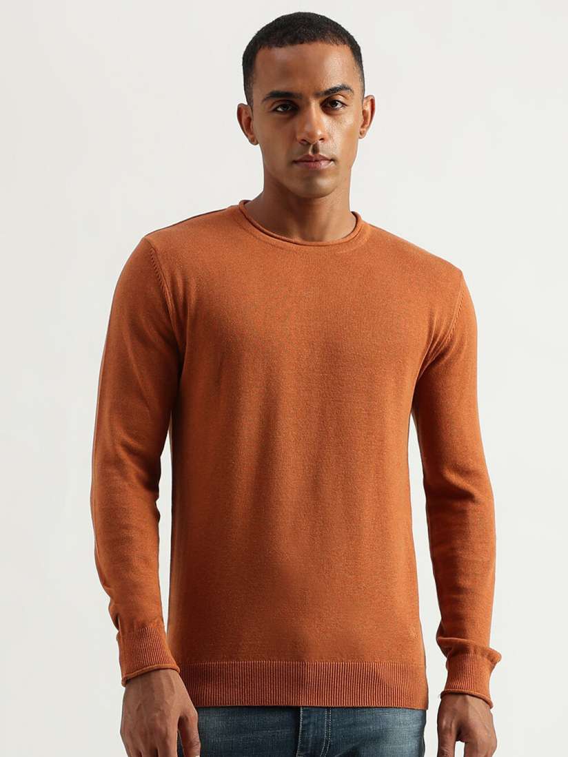 Buy United Colors of Benetton Round Neck Cotton Pullover Sweaters for Men 24537970 Myntra