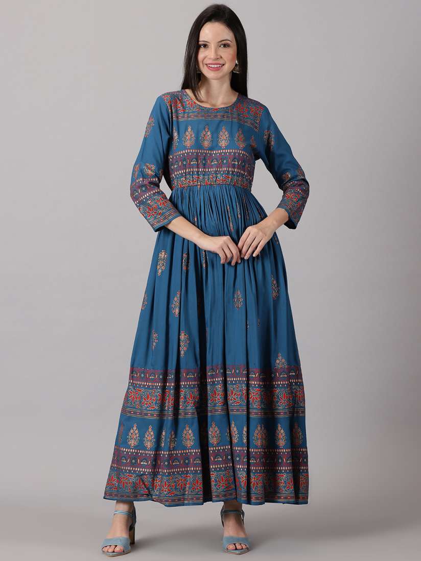 Ethnic casual dresses top